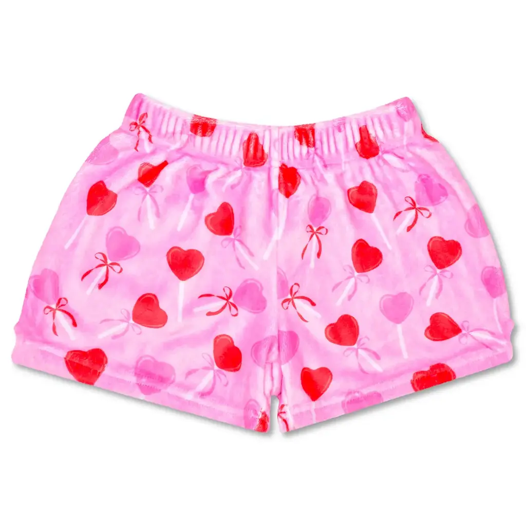 [820-4009XS] Love Pops Plush Shorts (X-Small (4-6))