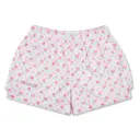 Pretty in White Plush Shorts