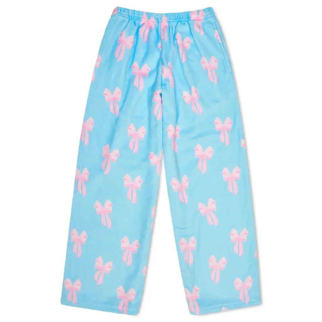 [820-4082XS] Spring Bows Plush Pants (Youth X-Small (4-6))