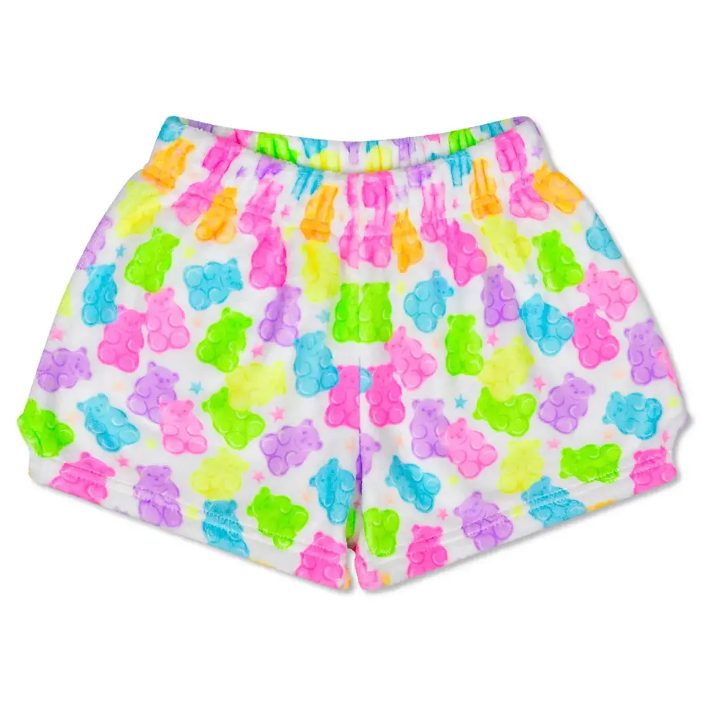 [820-4080XS] Yummy Gummy Plush Shorts (X-Small (4-6))