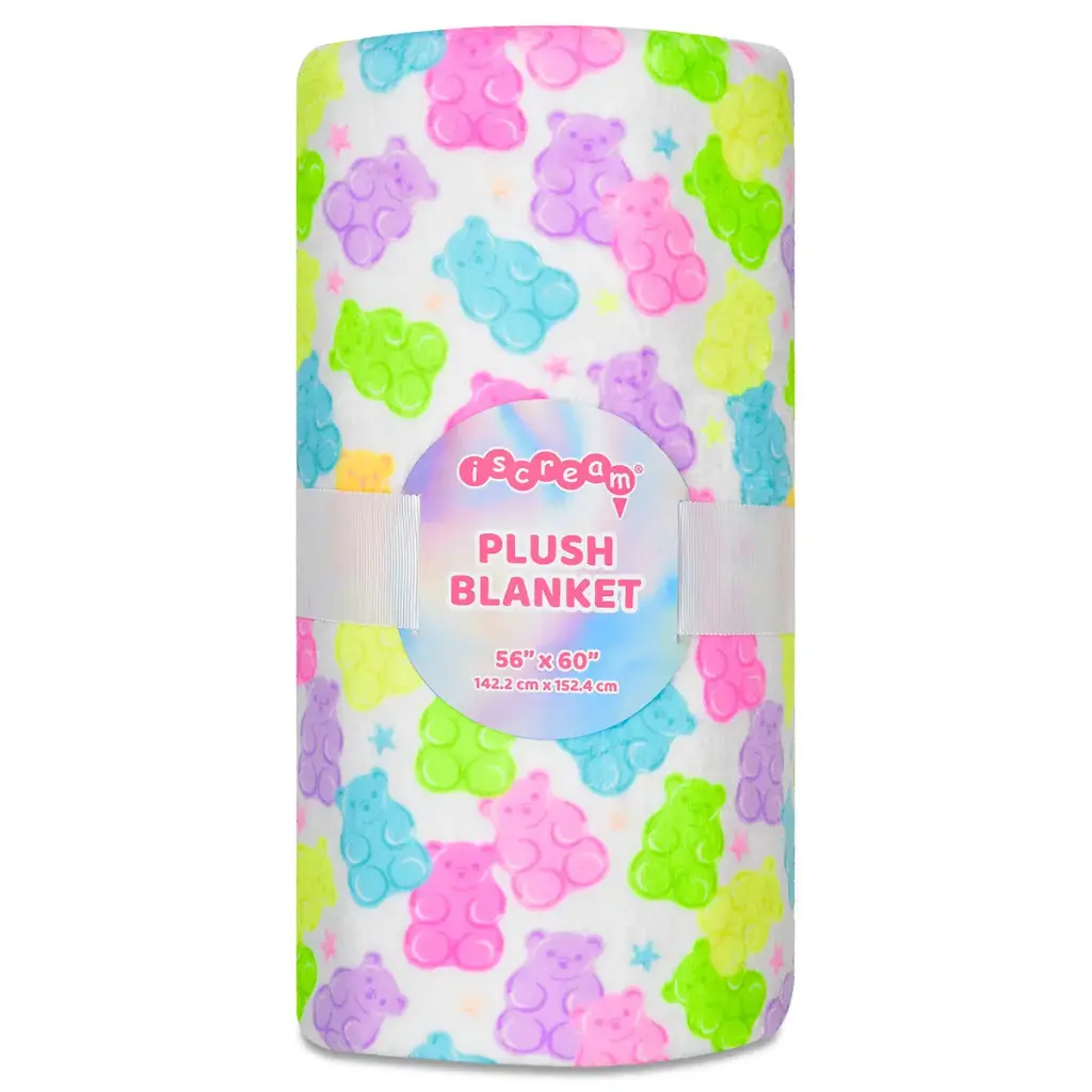 Yummy Gummy Plush Blanket