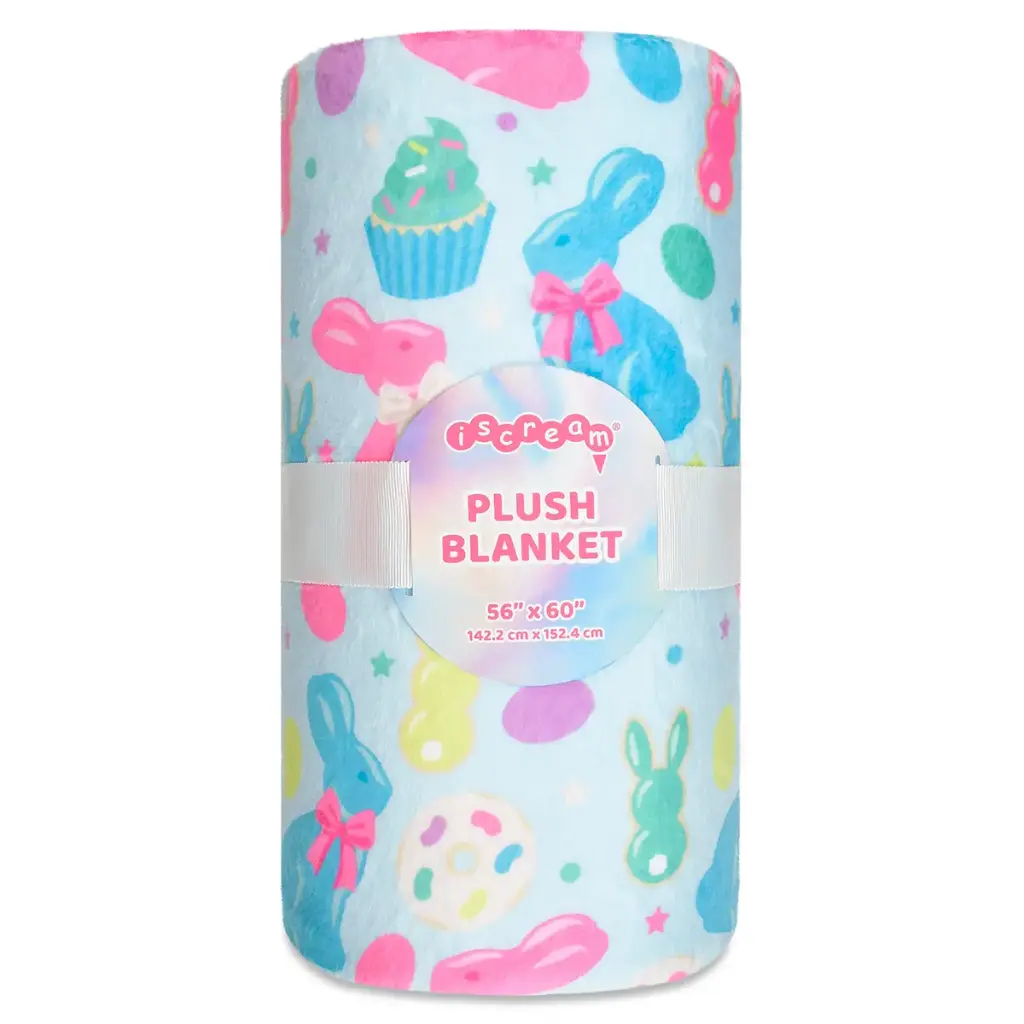 Bunny Bakery Plush Blanket
