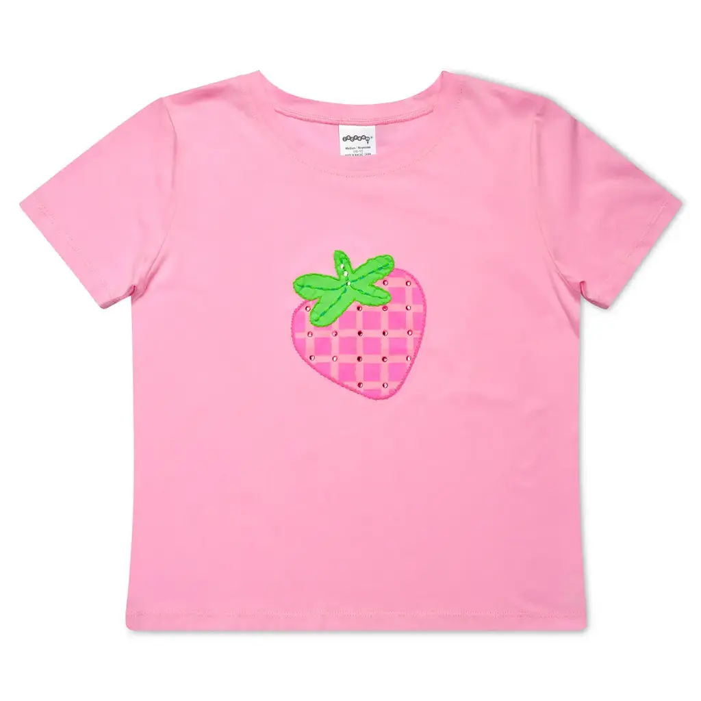 [820-4094XS] Strawberry T-Shirt (Youth X-Small (4-5))
