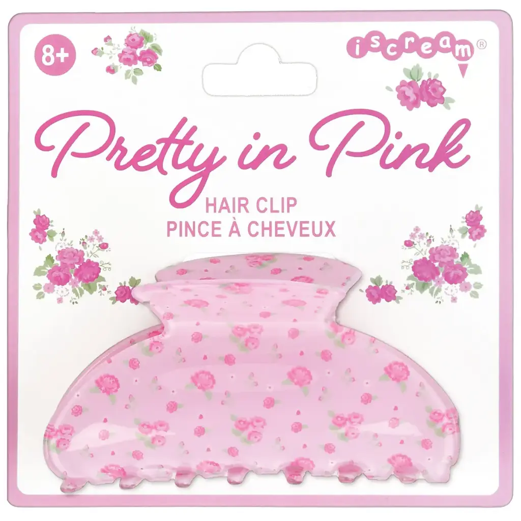 Pretty in Pink Claw Hair Clip