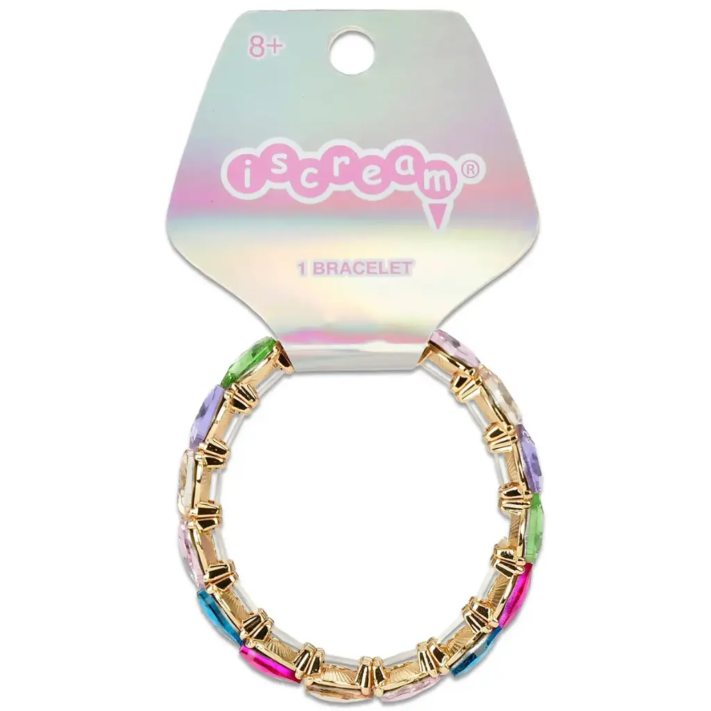 [770-492] Rainbow Heart Bracelet