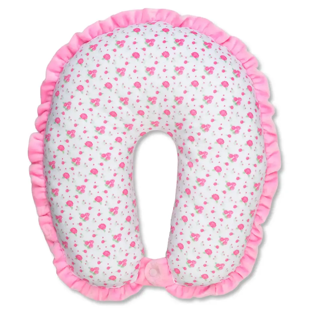 Pretty in Pink Neck Pillow