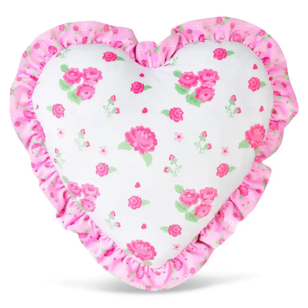 Pretty in Pink Heart Plush