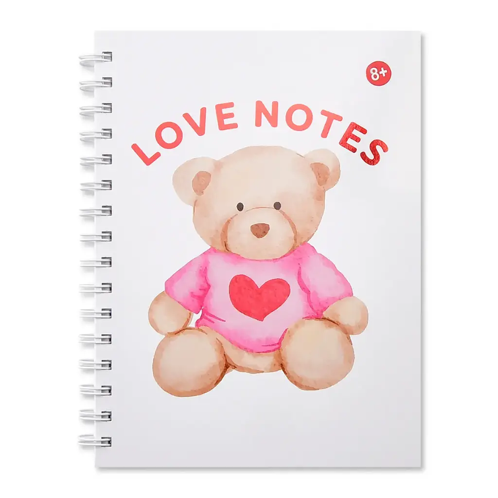 [724-1082] Theme Love Notes Journal
