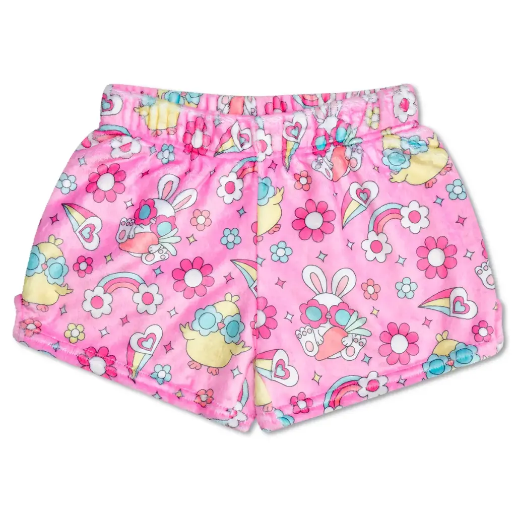 Flower Chicks Plush Shorts