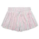 Floral Stripes Butterfly Shorts