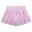 Floral Stripes Butterfly Shorts