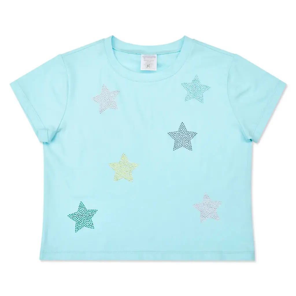 [820-4137XS] Sparkling Stars T-shirt (Youth X-Small (4-6))