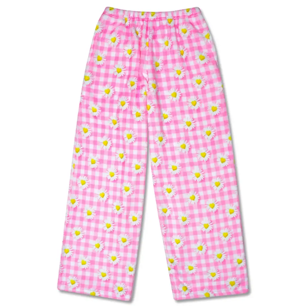 [820-4164XS] Daisy Love Plush Pants (Youth X-Small (4-6))