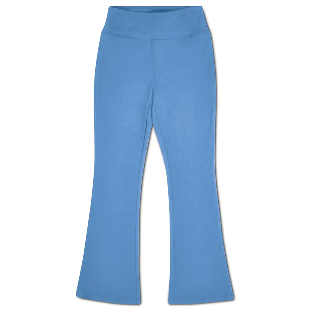 [820-3451XS] Bright Blue Flare Leggings (Youth X-Small (4-6))