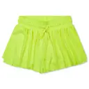 Neon Yellow Butterfly Shorts