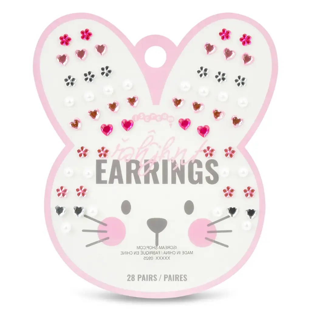 Bunny Stick On Earrings