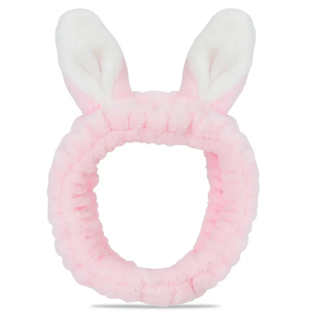 Pink Bunny Headband