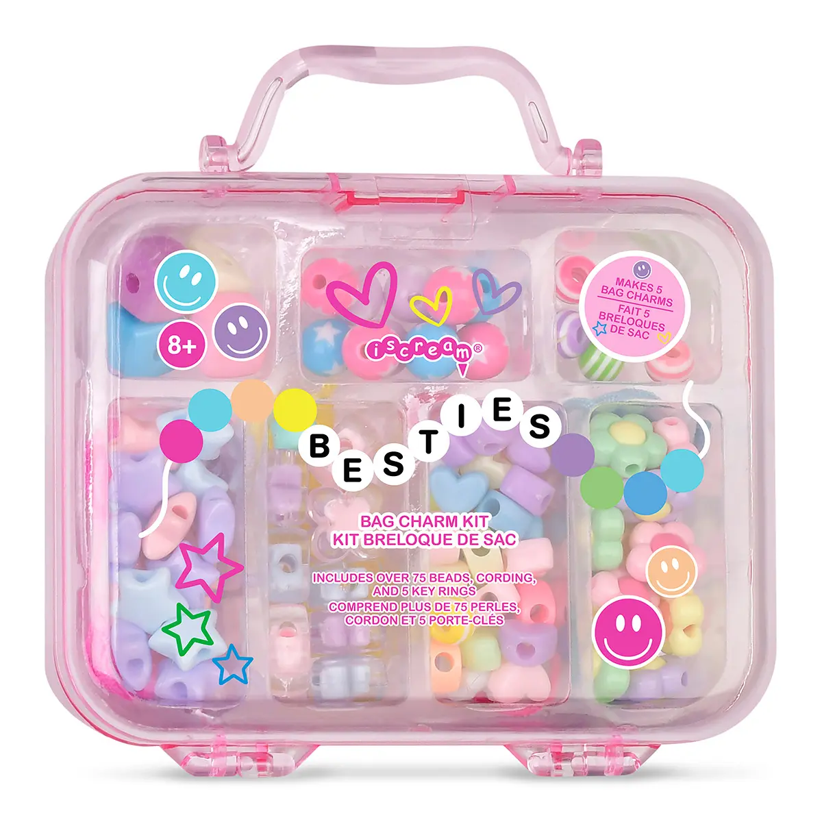 Besties Bag Charm Bead Kit | Iscream