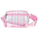 Floral Stripes Belt Bag