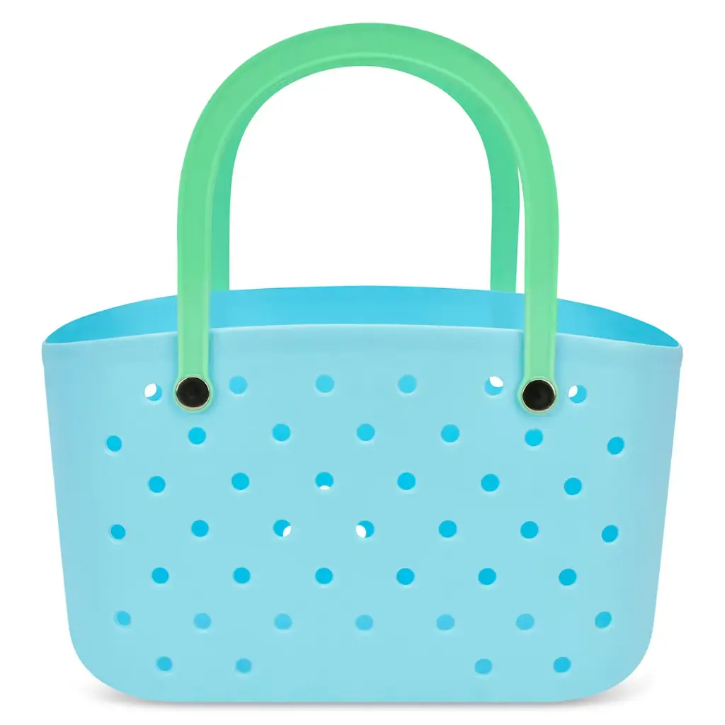 Blue Charm Tote Bag 