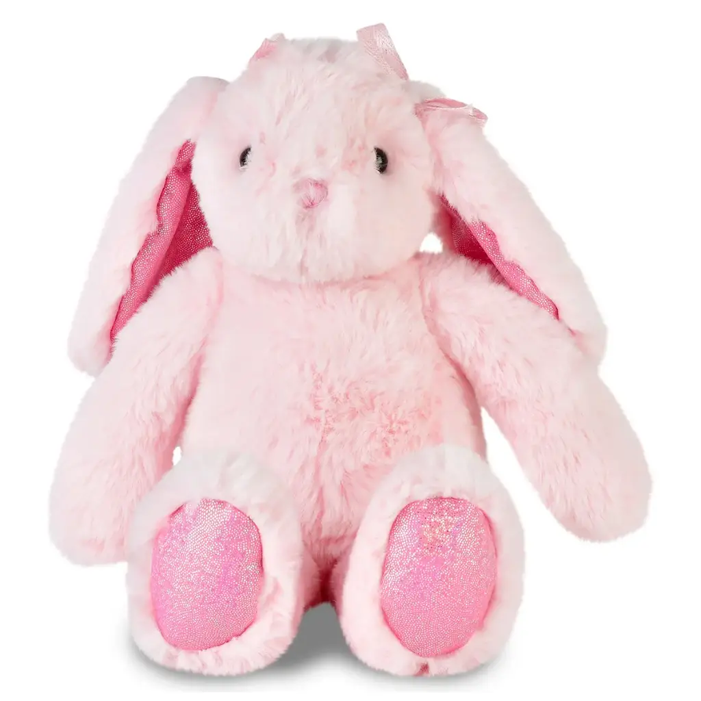 [780-4975] Snuggle Pink Bunny Plush