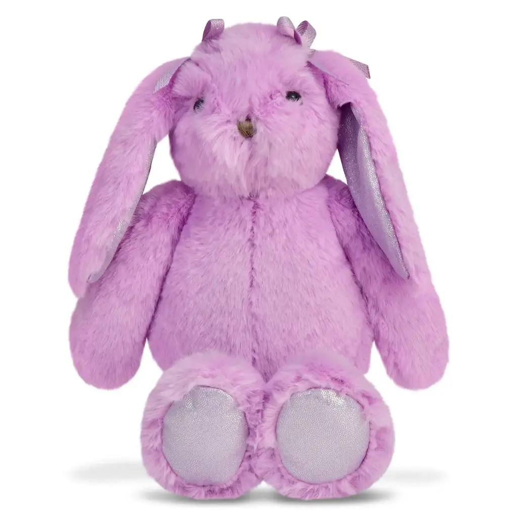 [780-4976] Snuggle Purple Bunny Plush 