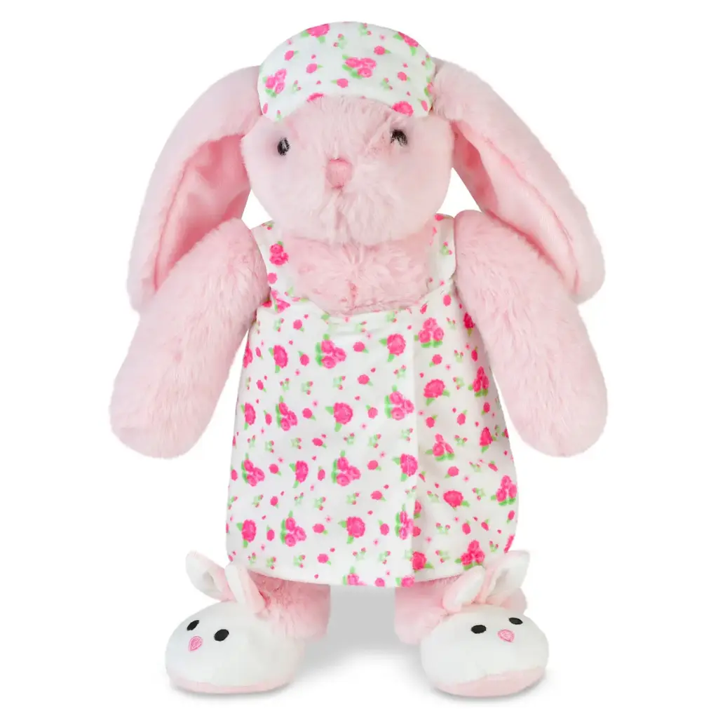 [780-4968] White Spa Bunny Plush