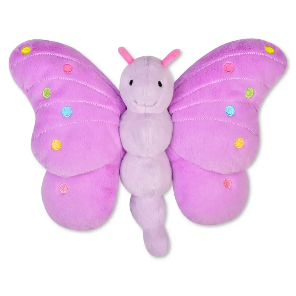 [780-4963] Bright Butterfly Plush Character