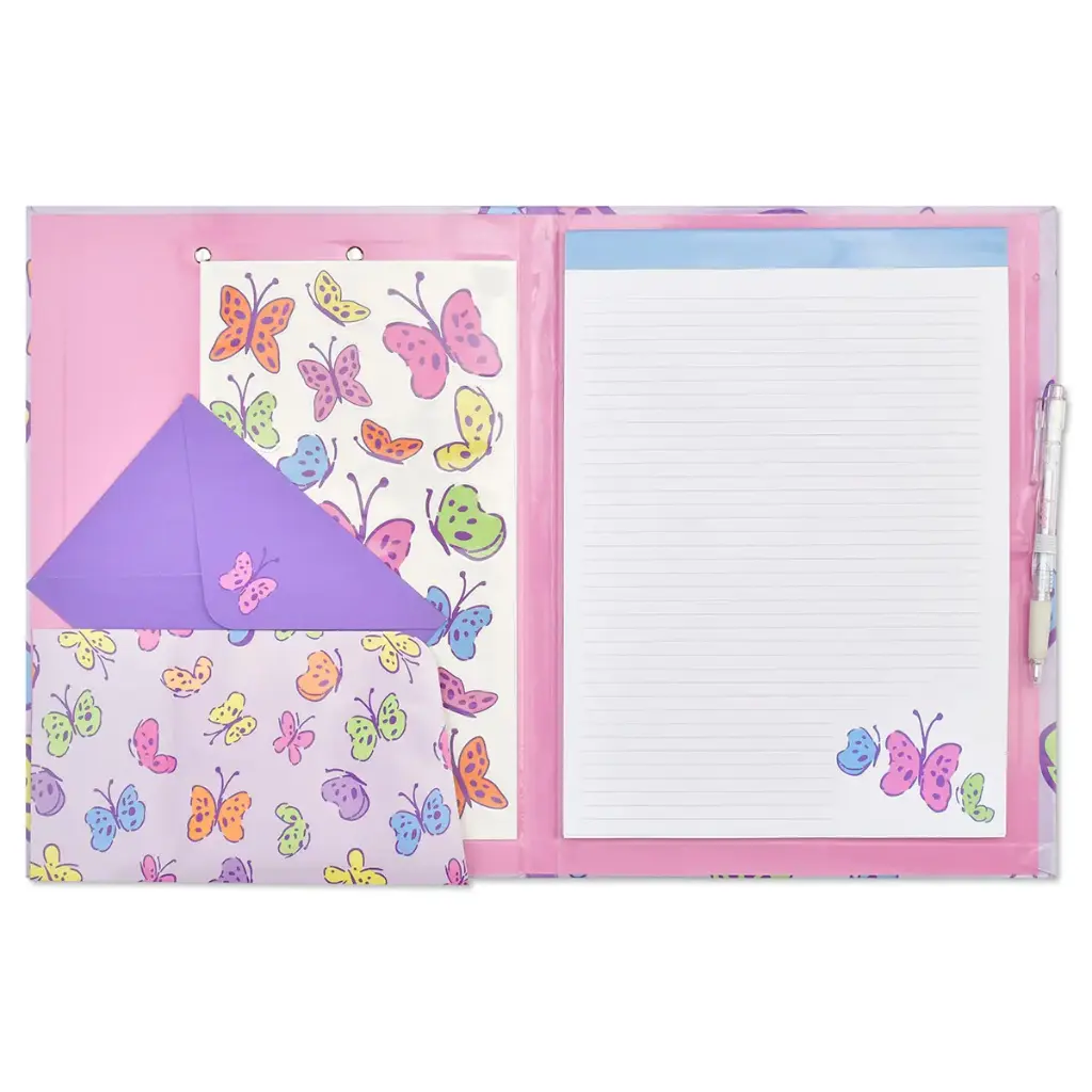 Bright Butterflies Clipboard Set