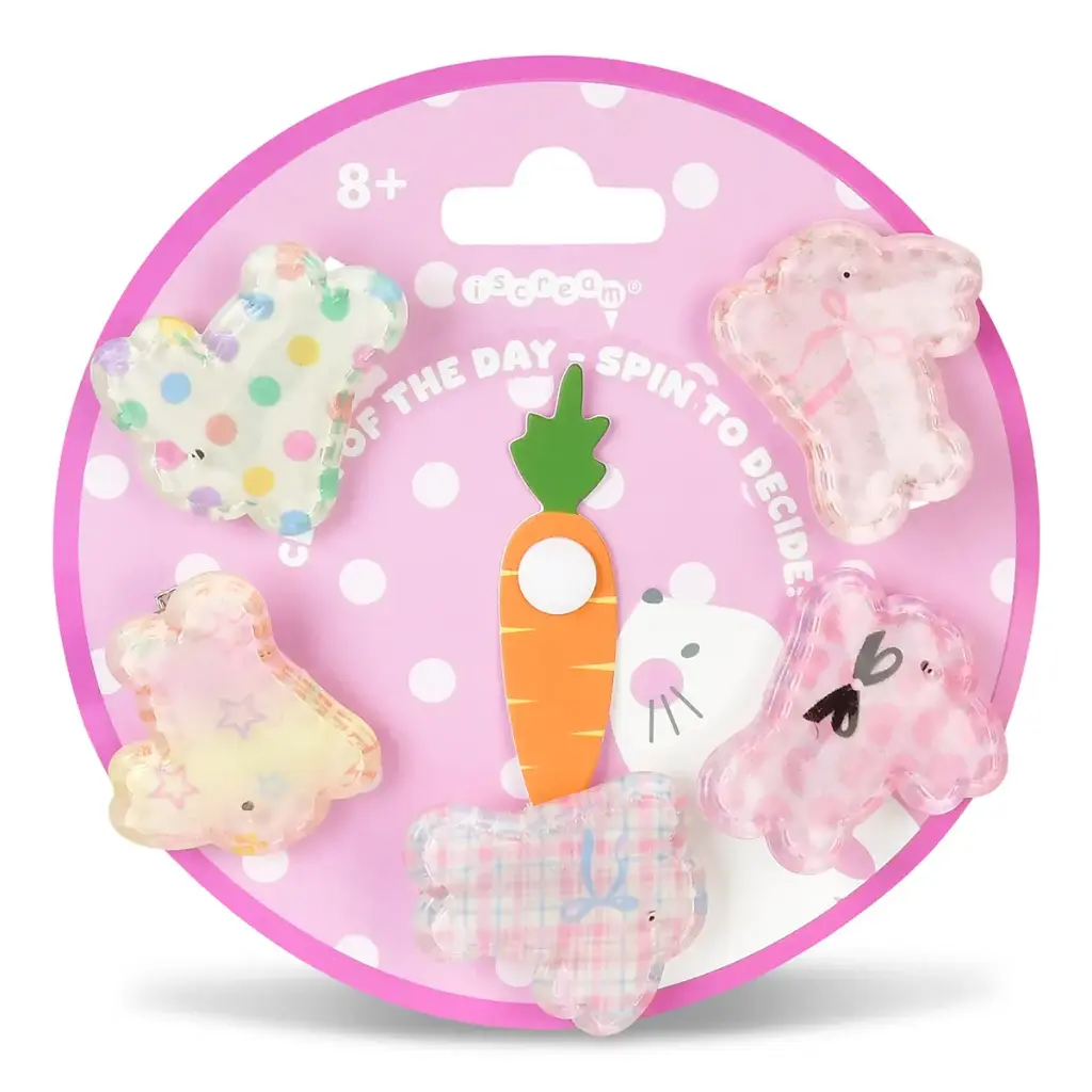 Bunny Hair Clips Set