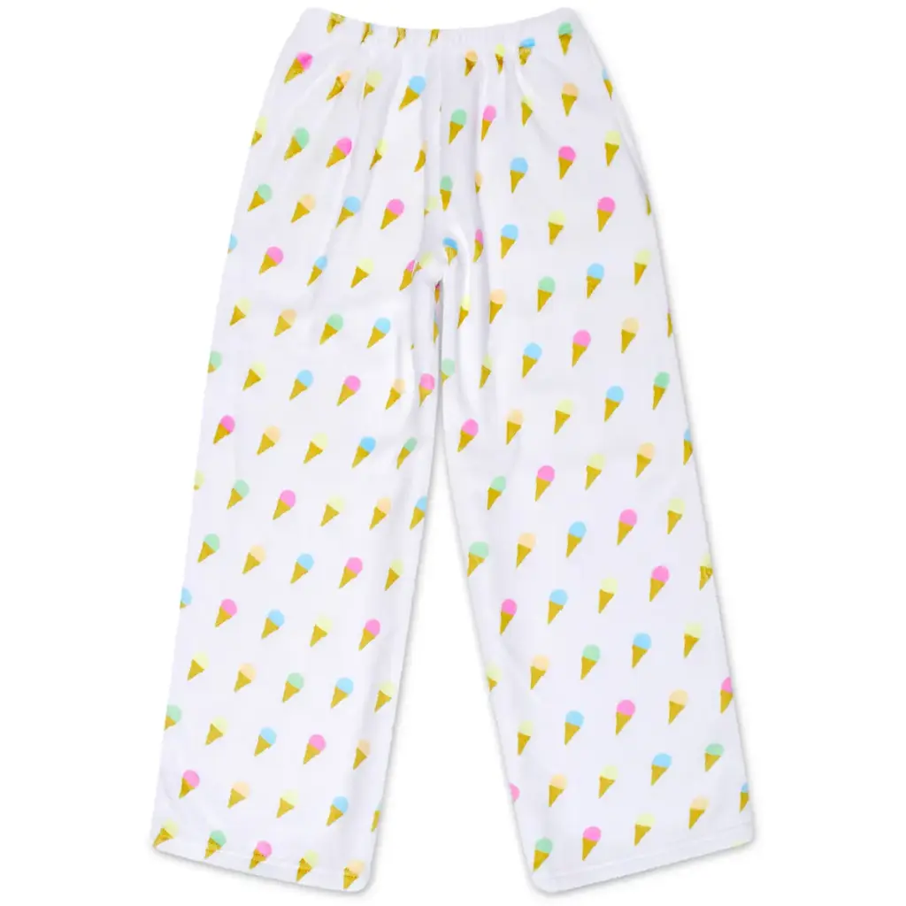 [820-4189XS] Sweet Scoops Plush Pants (Youth X-Small (4-6))