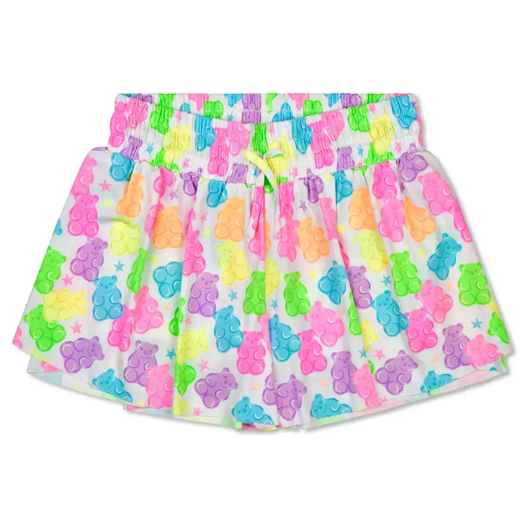 [820-4232S] Yummy Gummy Butterfly Shorts (Youth Small (6-8))
