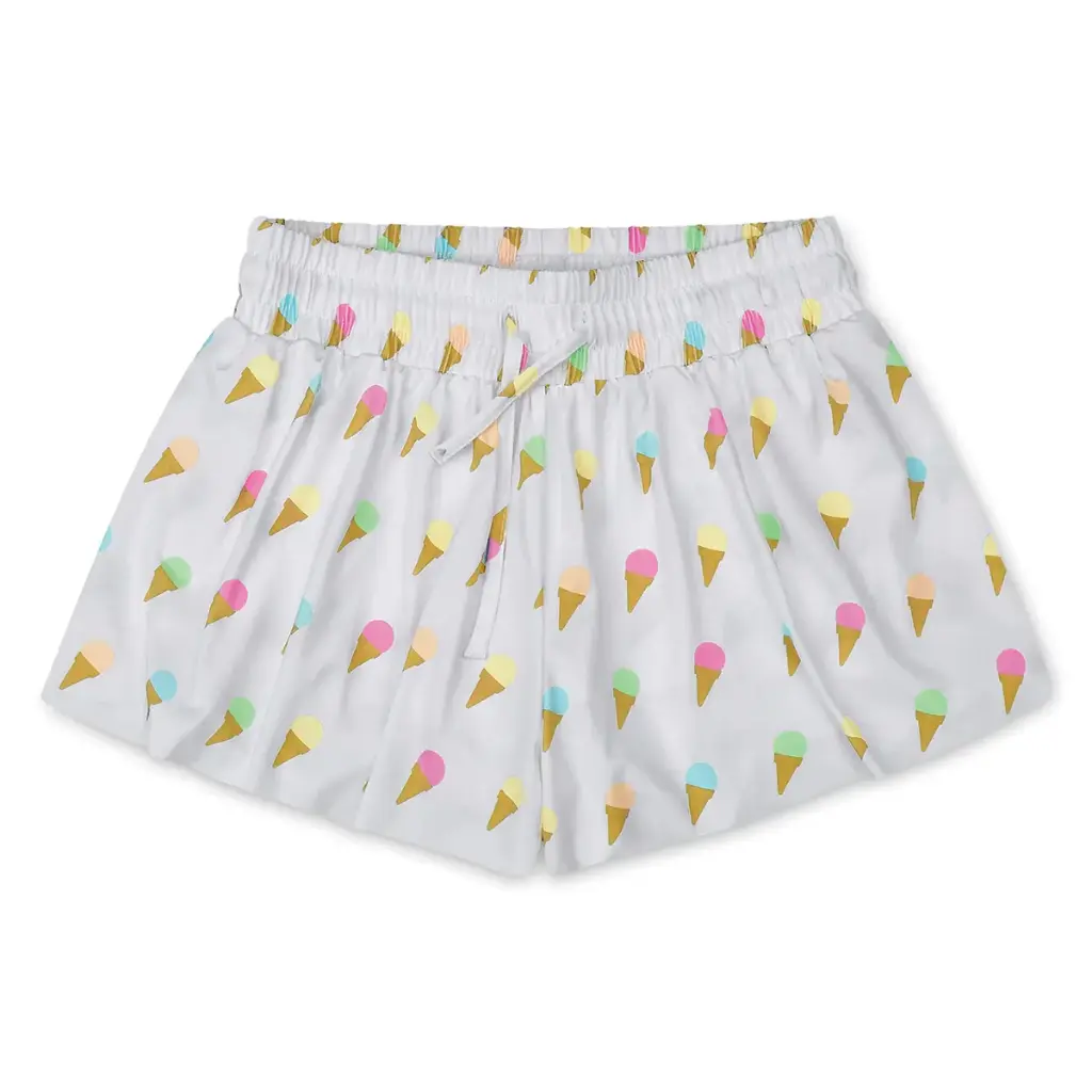 [820-4188S] Sweet Scoops Butterfly Shorts (Youth Small (6-8))