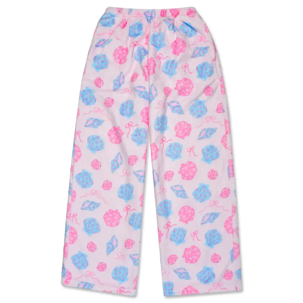 [820-4210XS] Seashells Plush Pants (Youth X-Small (4-6))