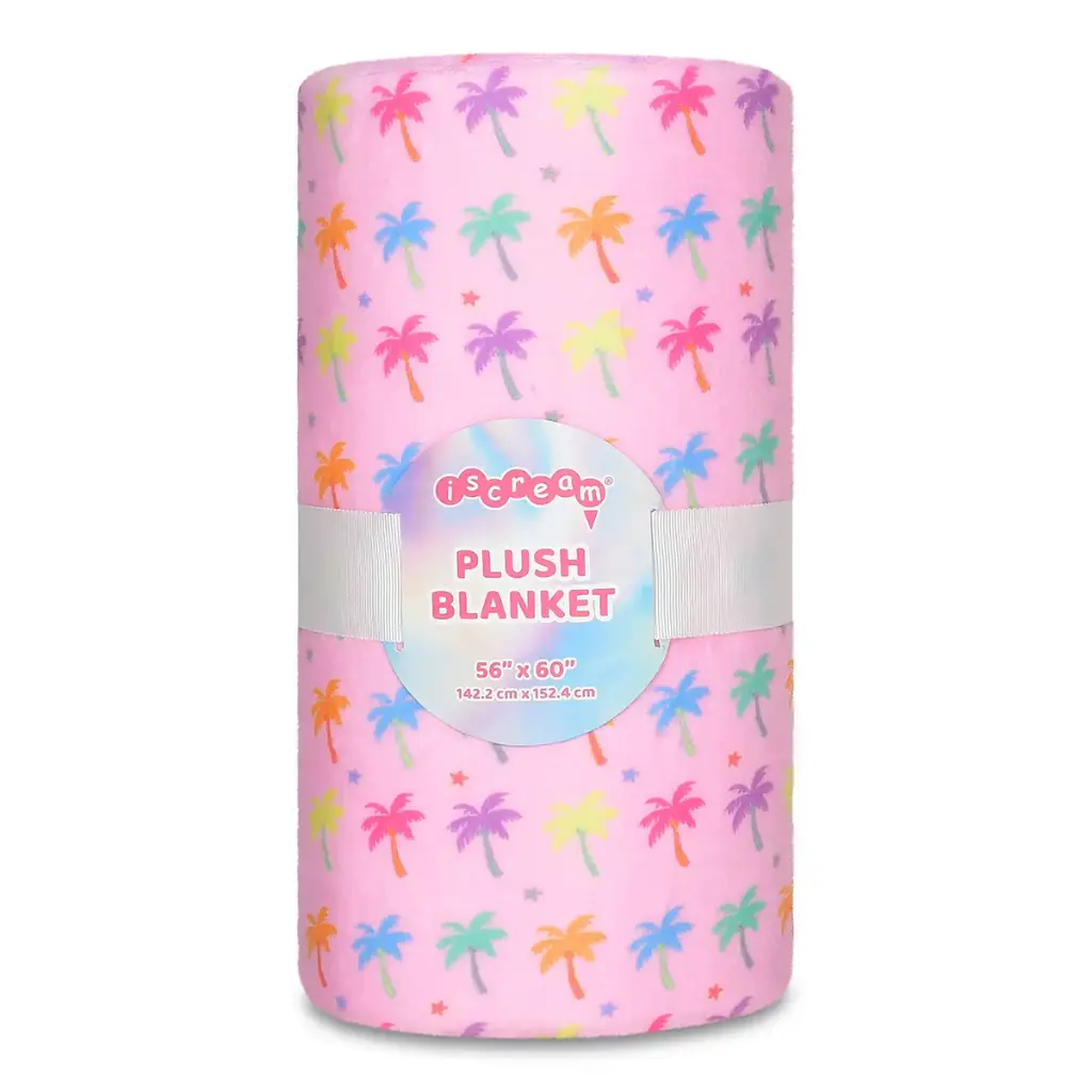 Palm Paradise Plush Blanket