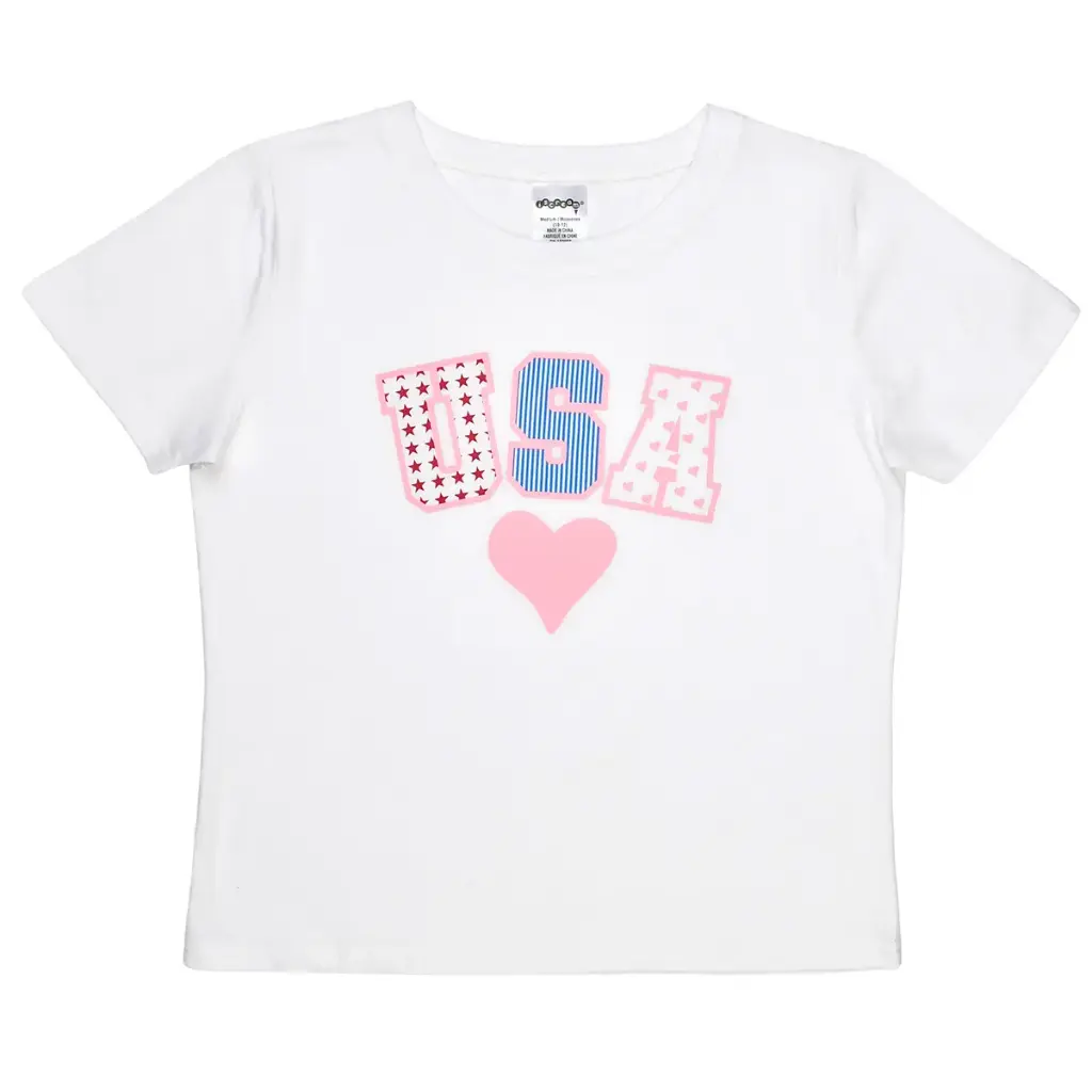 [820-4198L] Theme USA Party T-Shirt (Youth Large (14))