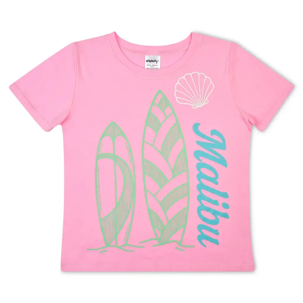 [820-4223XS] Malibu Surfing T-Shirt (Youth X-Small (4-6))