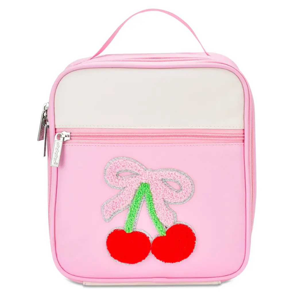 [810-2453] Varsity Pink Lunch Tote