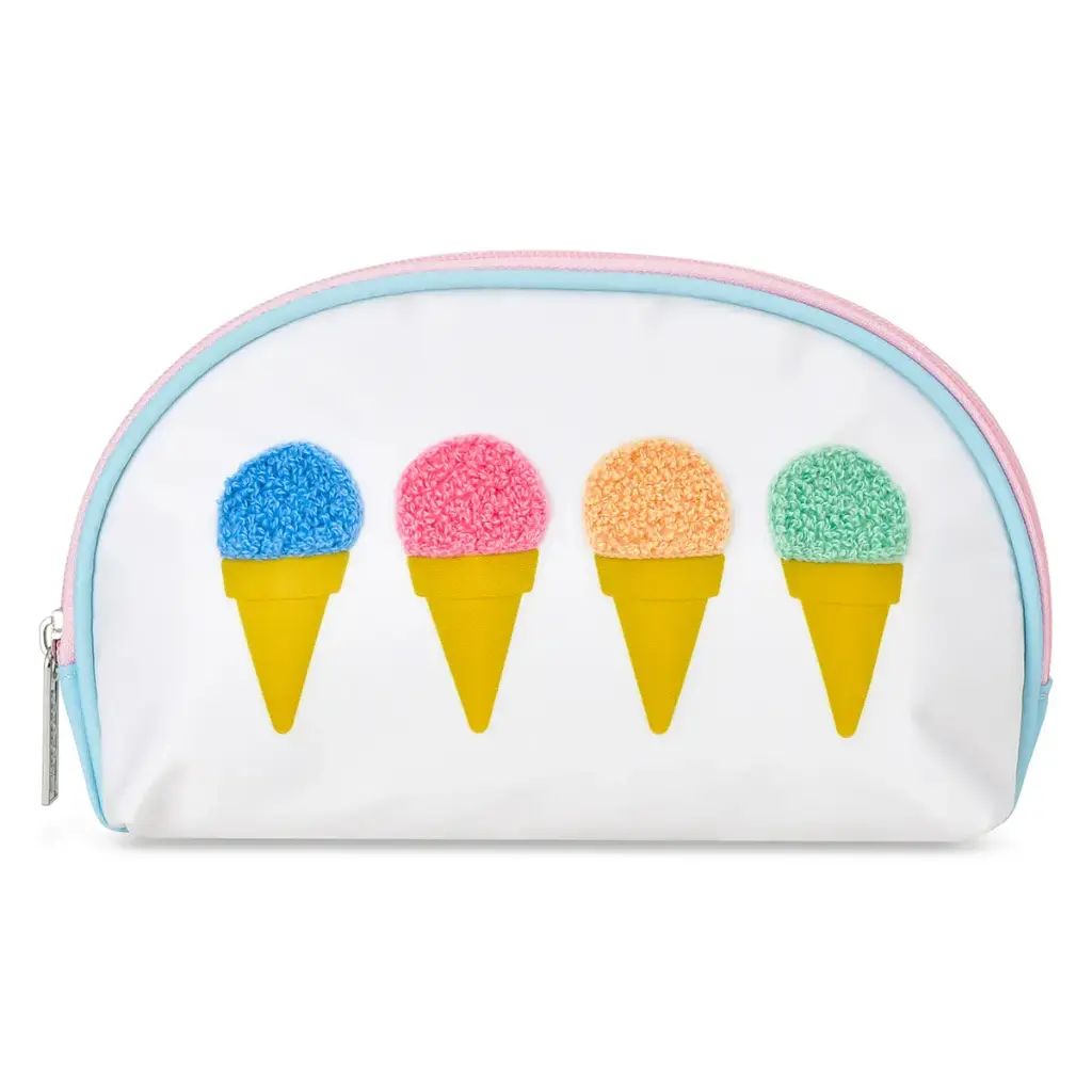 Sweet Scoops Oval Cosmetic Bag