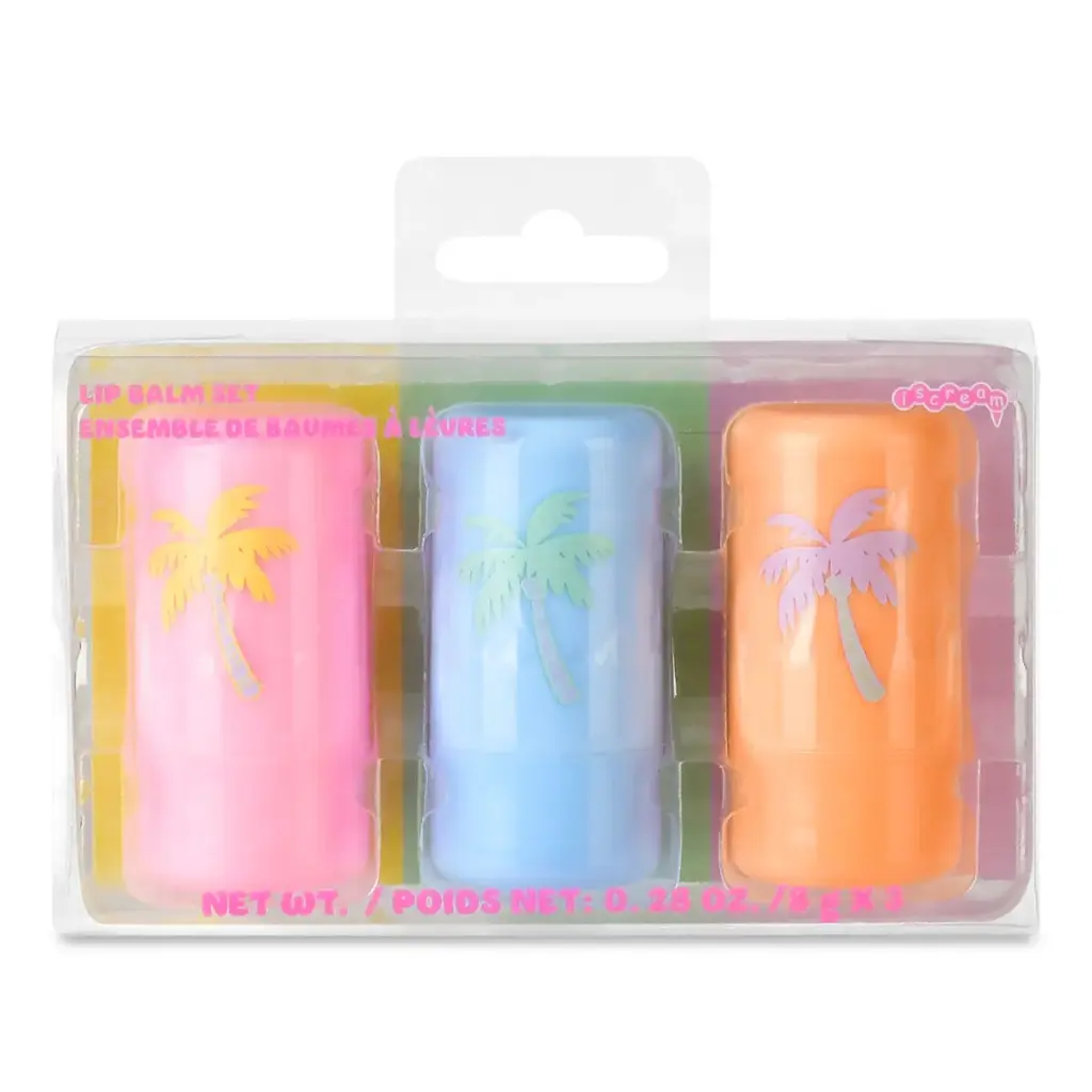 Palm Paradise Lip Balm Set