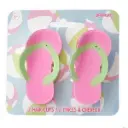 Flip Flop Hair Clips Set