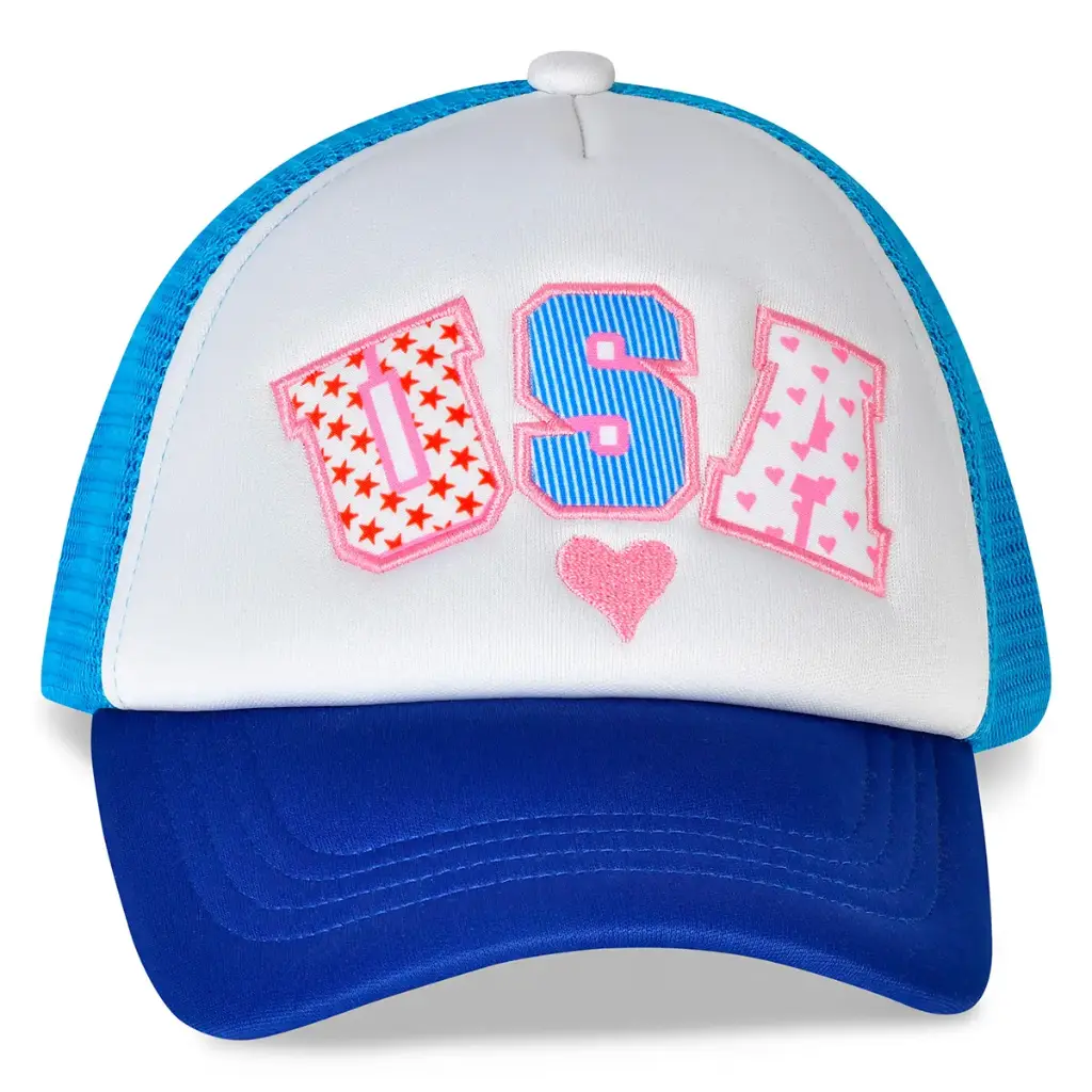 [820-4197] Theme USA Party Trucker Hat