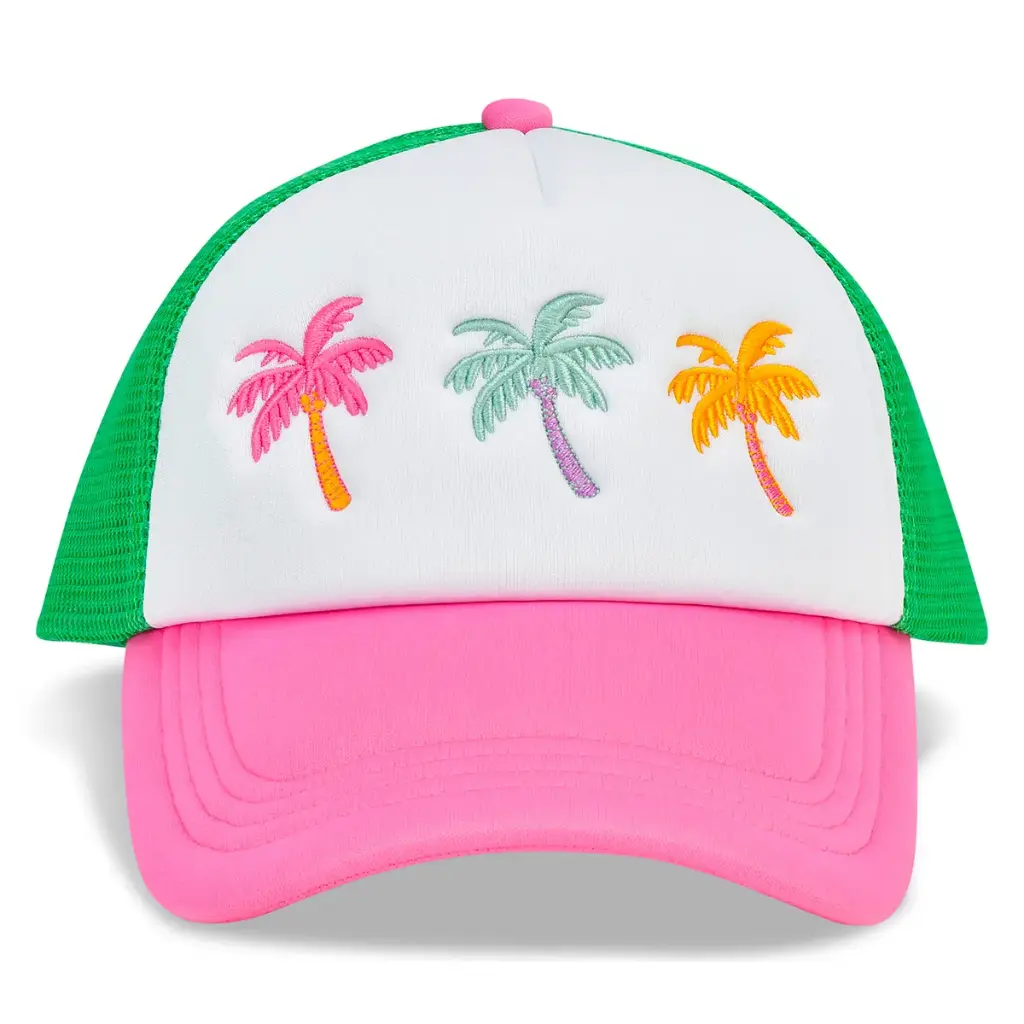 [820-4219] Palm Paradise Trucker Hat