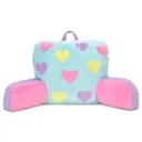 Hearts Color Block Lounge Pillow
