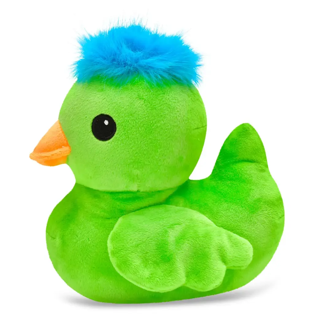 [780-4960] Green Duck Mini Plush Character