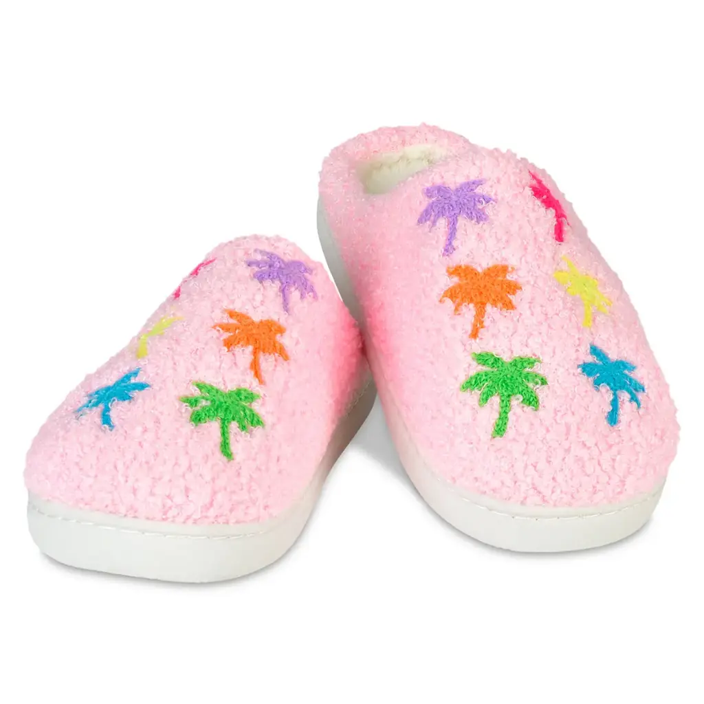 [735-110S] Palm Paradise Slippers (Small (1-3))