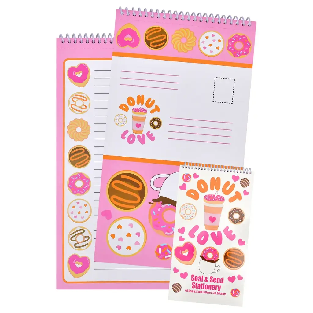 [760-1392] Donut Love Seal & Send Stationery