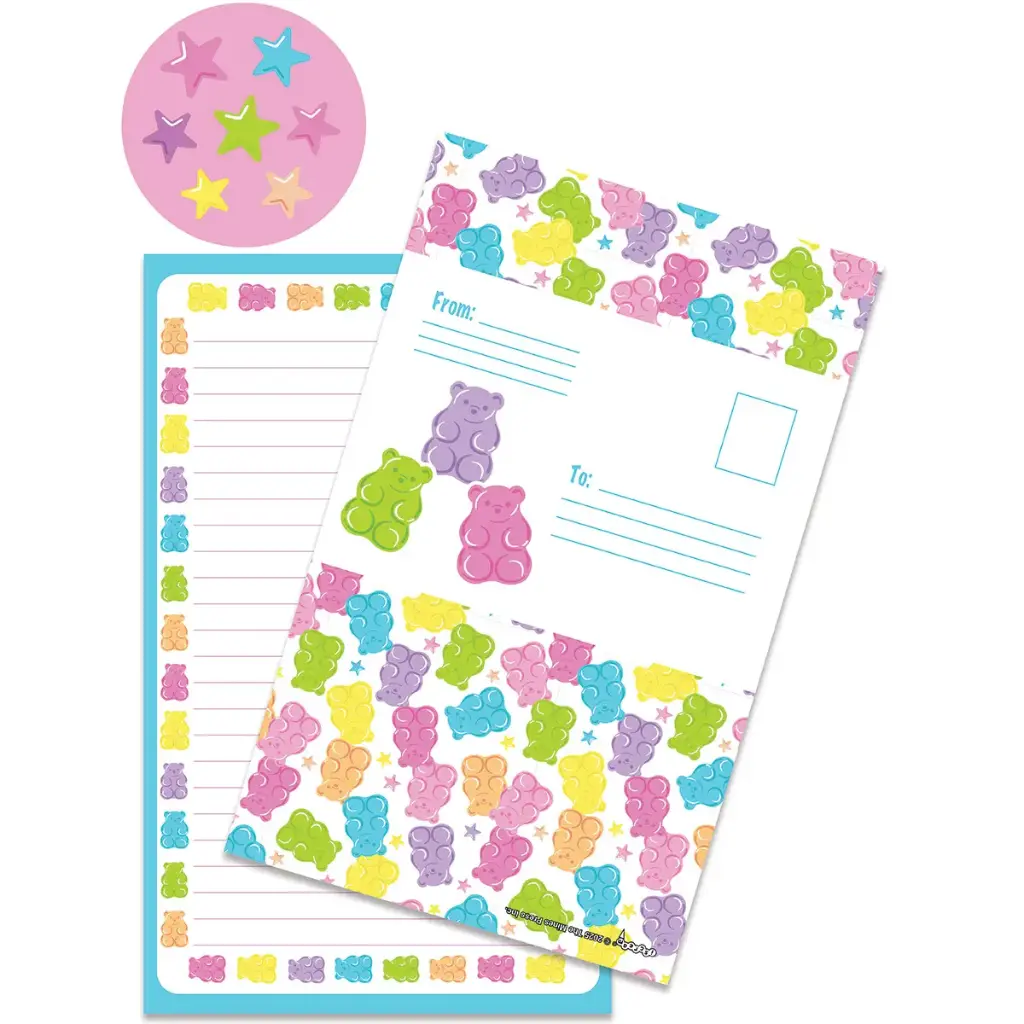 Yummy Gummy Foldover Cards