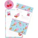 Cherry Cones Foldover Cards