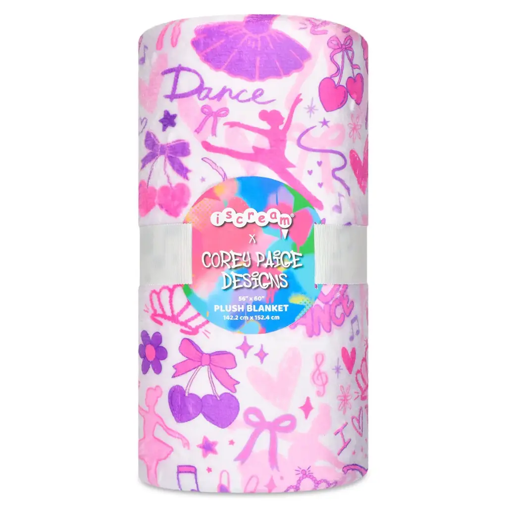 [780-4993] Corey Paige Love to Dance Plush Blanket